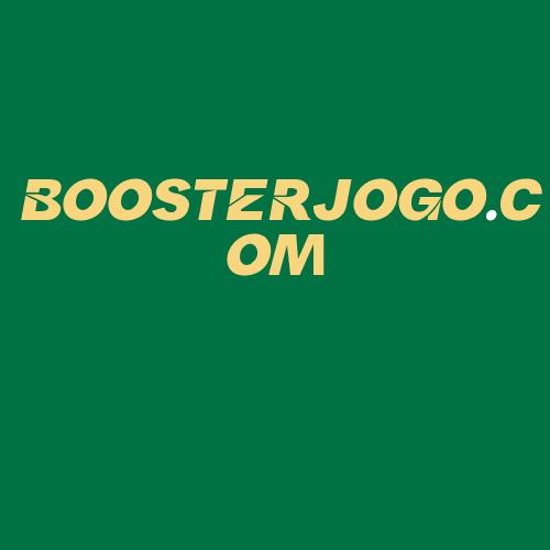 Logo da BOOSTERJOGO